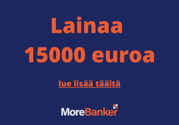 Lainaa 15.000 euroa